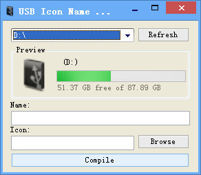 Uͼ޸Ĺ(USB Name And Icon Editor)ͼ0