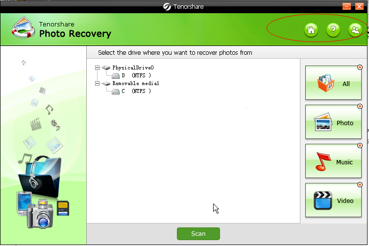 ýļָ(Tenorshare Photo Recovery)ͼ3