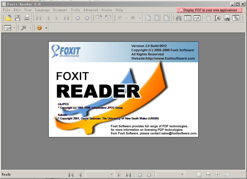 Foxit Reader(福昕PDF阅读器)截图1
