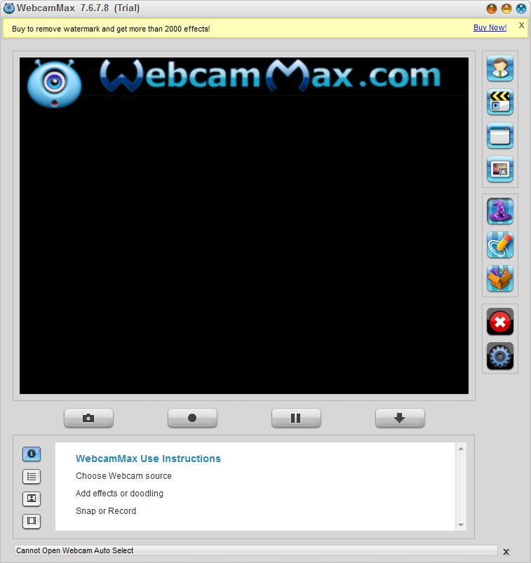 ƵЧ(WebcamMax)ͼ0