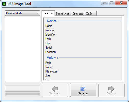 USB Image Tool(U̱ݹ)ͼ0