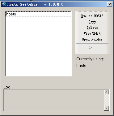 hostsļ޸(Hosts Switcher)ͼ0