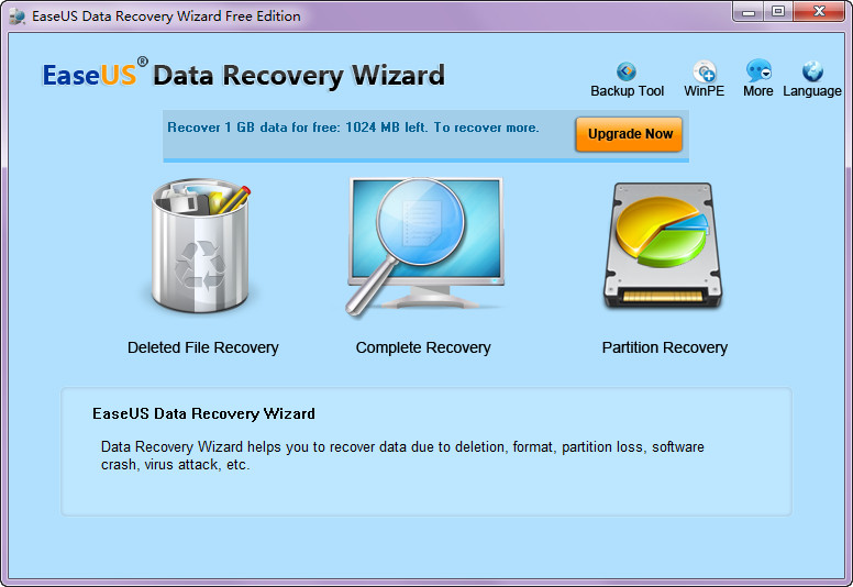 ݻָ(Easeus Data Recovery Wizard)ͼ0