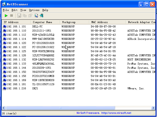 Ϣɨ蹤(NetBScanner)ͼ0