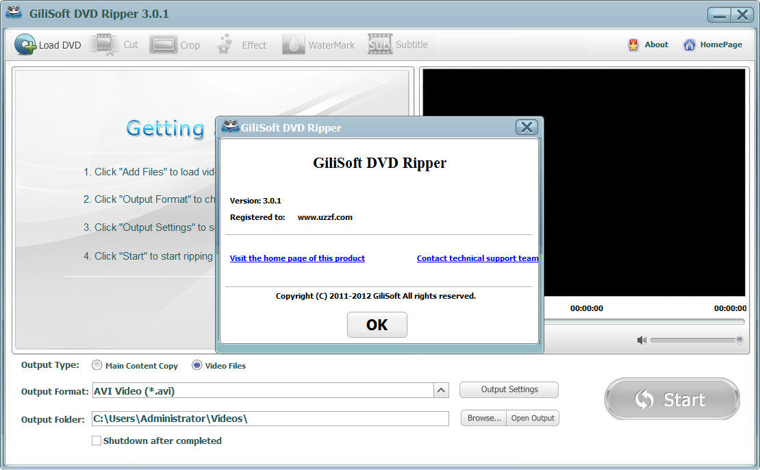 DVDƵת(GiliSoft DVD Ripper)ͼ2