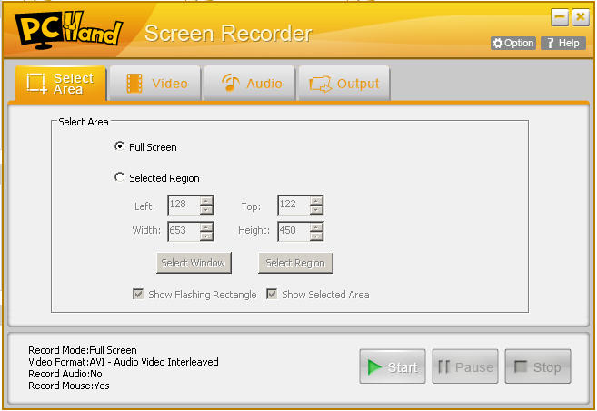 Ƶļ(PCHand Screen Recorder)ͼ2