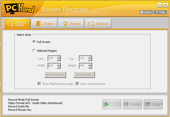 ҕlļ(PCHand Screen Recorder)؈D2