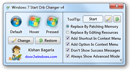 Win7ʼ˵(Windows 7 Start Orb Changer)ͼ0