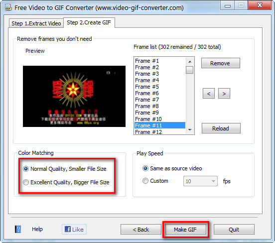 Free Video to GIF Converter(Ƶתgifת)ͼ1