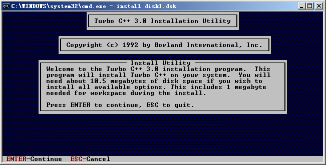 Borland Turbo C++(ܹϵcԱ༭)ͼ1