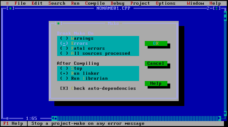 Borland Turbo C++(ܹϵcԱ༭)ͼ4