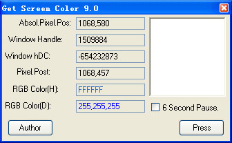 Get Screen Color(Ļȡɫ)ͼ0