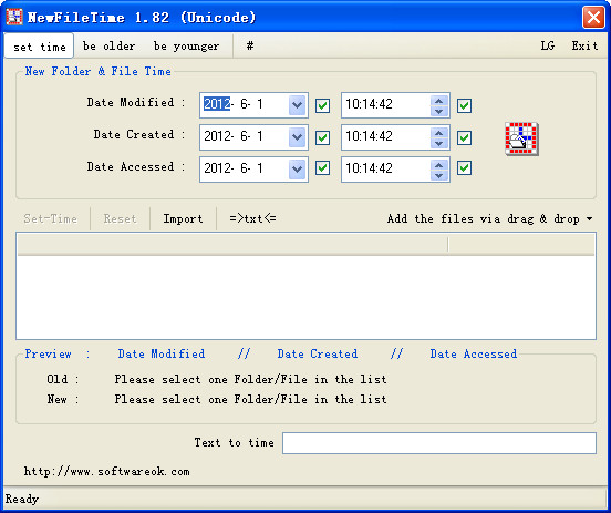 ļʱ޸(New File Time)ͼ0
