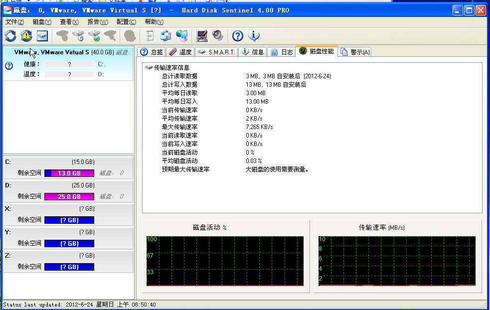 Ӳ̼ع/Ӳڱ(Hard Disk Sentinel Professional)ͼ0