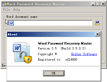 wordǲ(ƽWORD_Word Password Recovery Master)ͼ1