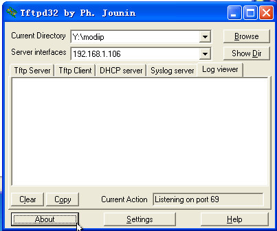 Tftpd32.exe(Tftp Server)ͼ0