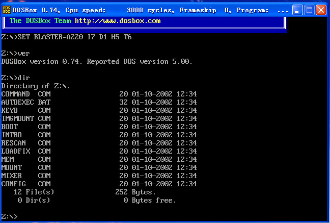 汇编编辑器|dos模拟器下载(DOSBox)0.74 免费