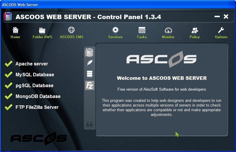 ASCOOS Web Server(AWSwebPHP+MySQL)ͼ0