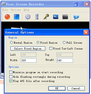 Ƶ¼(Free Screen Recorder)ͼ1