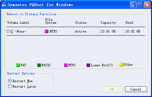 ˫ϵͳл(PQBoot for Windows)ͼ0