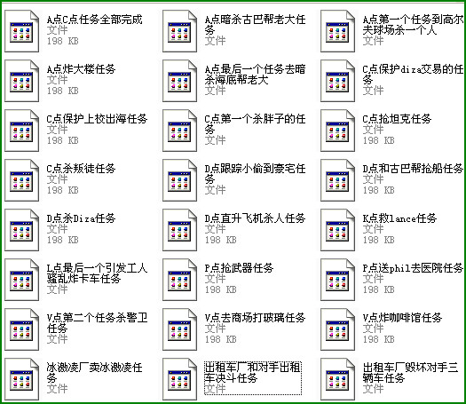 侠盗飞车罪恶都市各点任务精品存档 57