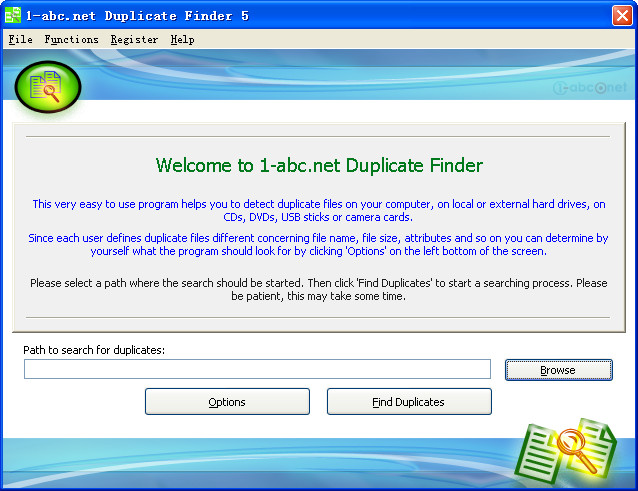 ظļ(1-abc.net Duplicate Finder)ͼ1