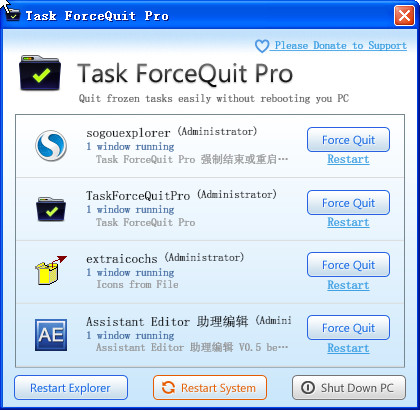 ǿƽ̹(Task ForceQuit Pro)ͼ0