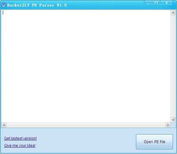 HackerJLY PE (HackerJLY PE Parser)ͼ0
