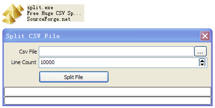 csvļָ(Split CSV File)ͼ0
