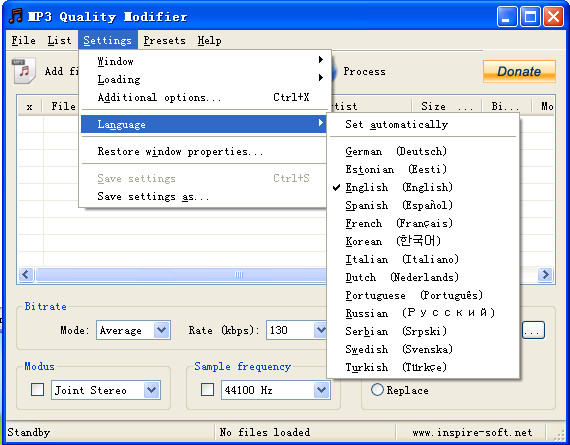 MP3比特率修改器