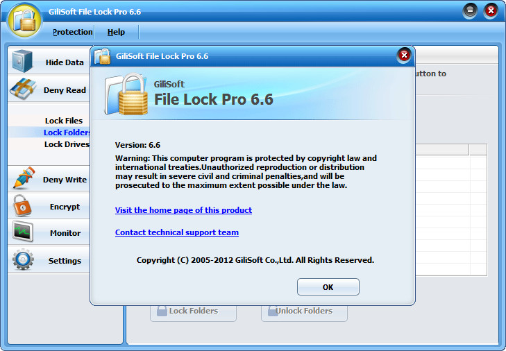 ļ(GiliSoft File Lock)ͼ1