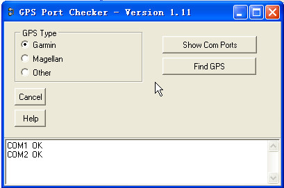 GPS豸˿ڼ鹤(GPS Port Checker)ͼ1