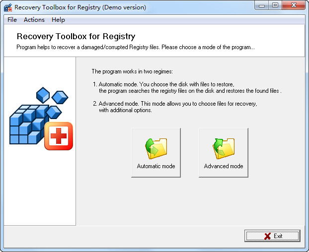 עָ(Recovery Toolbox for Registry)ͼ0