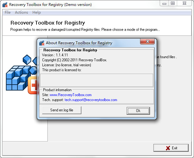 עָ(Recovery Toolbox for Registry)ͼ1