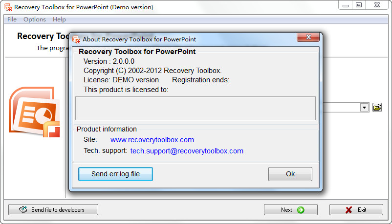 pptĵ޸(Recovery Toolbox for PowerPoint)ͼ1