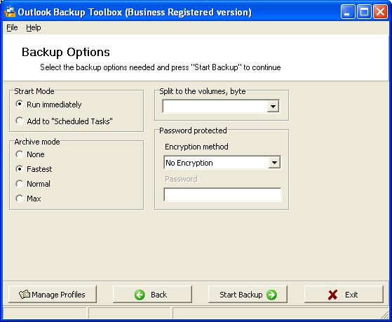 Outlookݱݹ(Outlook Backup Toolbox)ͼ2