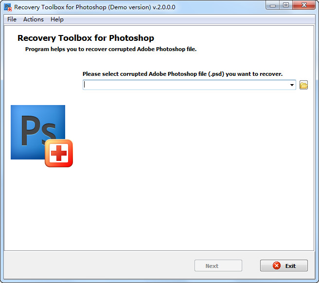 PSDļ޸(Recovery Toolbox for Photoshop)ͼ0