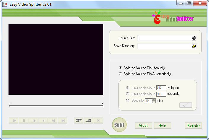 Ƶָ(Easy Video Splitter)ͼ0