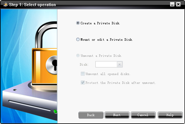 ˽(GiliSoft Private Disk)ͼ0