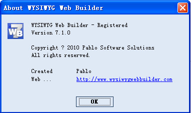 ѻľʽҳƹ(WYSIWYG Web Builder)ͼ1