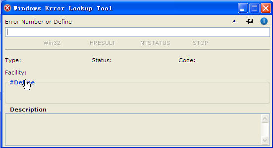 windowsѯ(Windows Error Lookup Tool)ͼ0