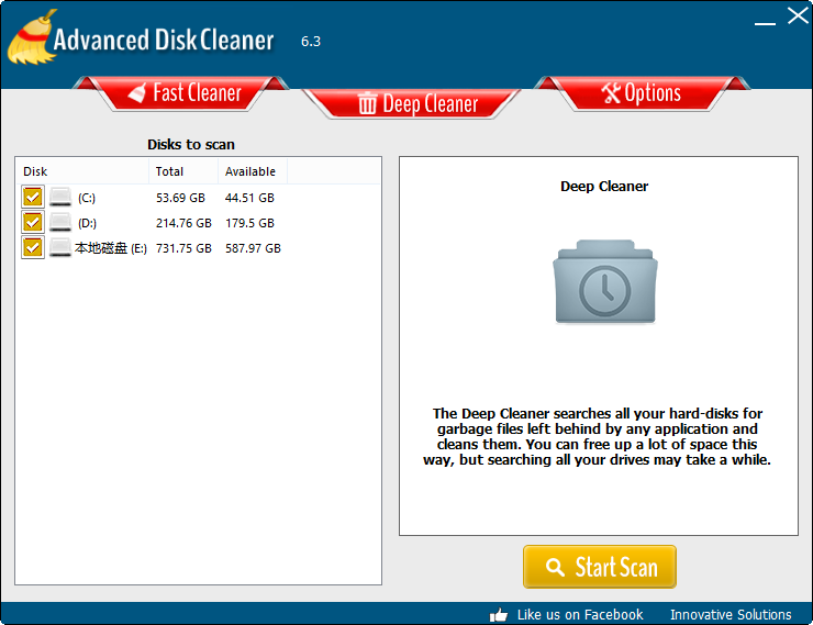 ר(Advanced Disk Cleaner)ͼ1