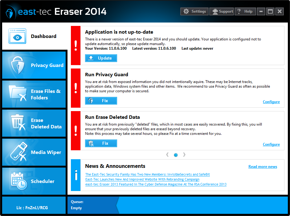 vʷEܛ(east-tec Eraser 2014)؈D0