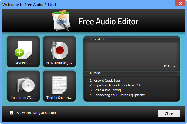 Ƶ༭(Free Audio Editor 2013)ͼ0