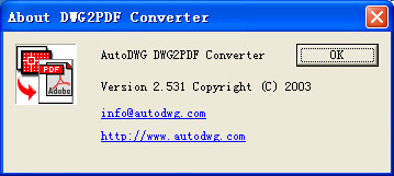 DWGDXFļתPDFļ(AutoDWG DWG2PDF Converter)ͼ1