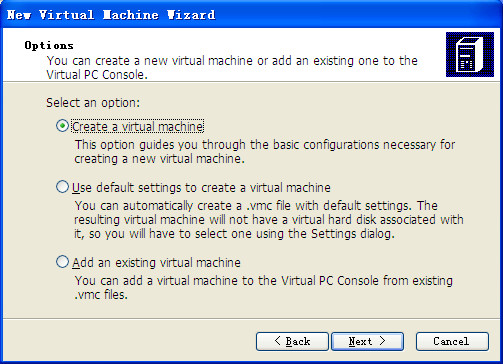 ϵͳ(Microsoft Virtual PC 2007)ͼ2