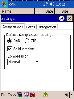 ѹ(RAR for Pocket PC)ͼ0