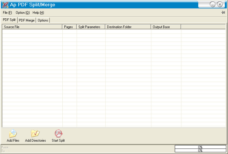 ֽϲPDFļĹ(Ap PDF Split Merge)ͼ0