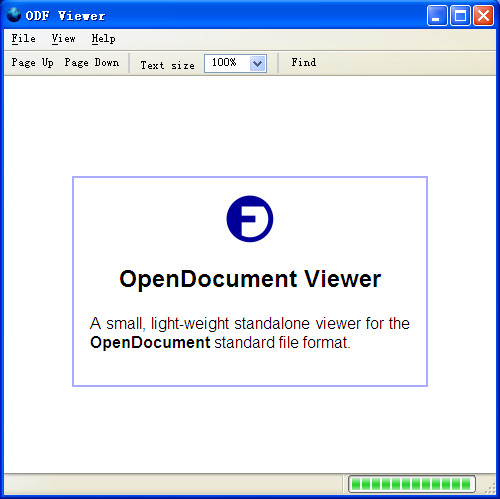 򵥵ĵ(OpenDocument Viewer)ͼ0