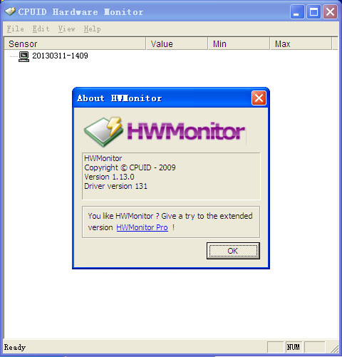 instal HWiNFO32 7.50.5150.0